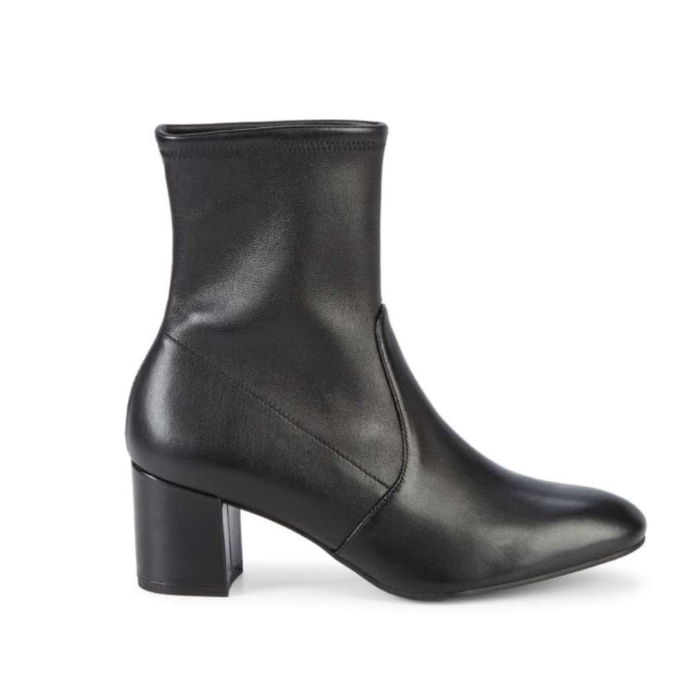 NWT Stuart Weitzman Siggy Stretch Leather Boots Size 9